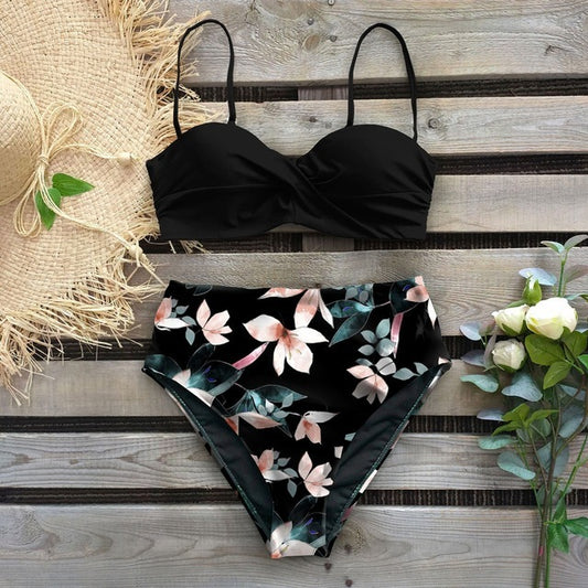 High Waist Elegant Swimsuit