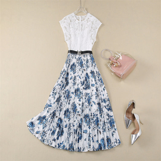 Water Soluble Crocheted Flower Dress