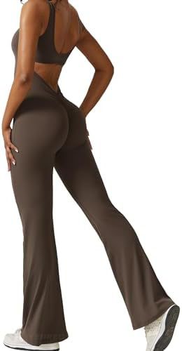 Workout Flare Jumpsuits