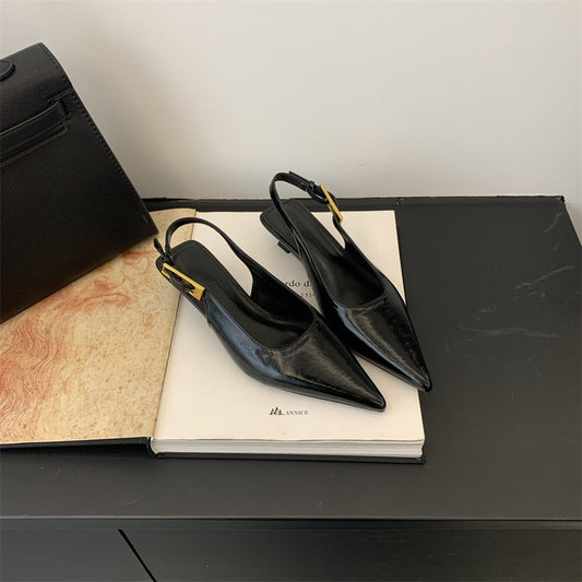 Pointed Leather Shoes