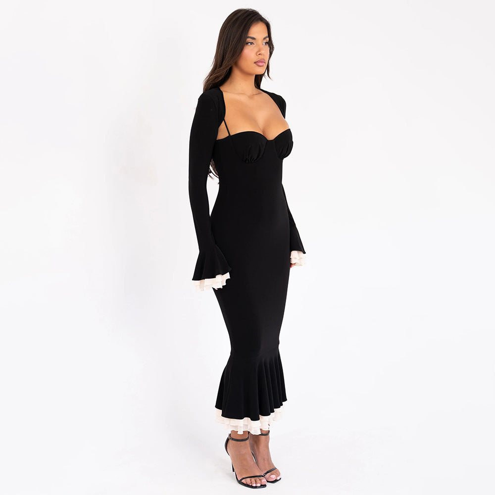 Suspenders Dress Suit