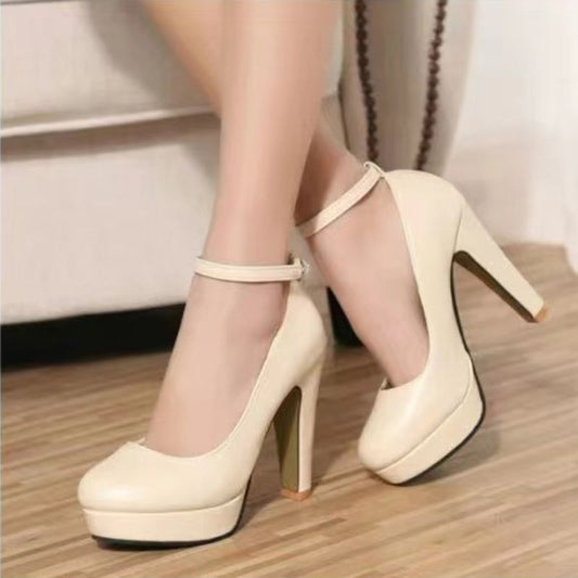 Women's Chunky Heel High Heel