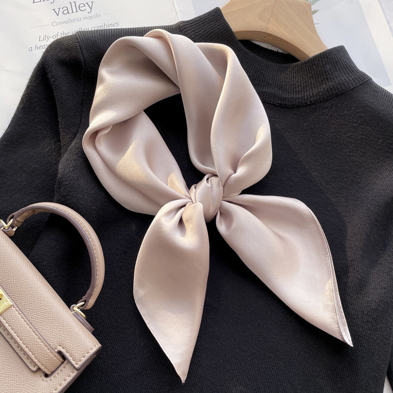 Retro Elegant Silk High-end Scarf