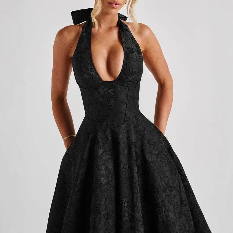 Sling Socialite Style Formal Dress