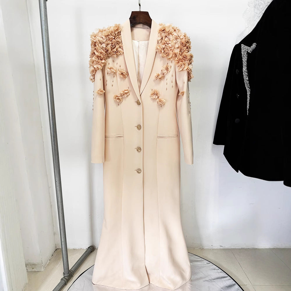 Three-dimensional Flower Dress