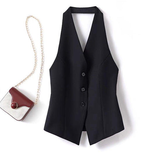 Halter Suit Vest