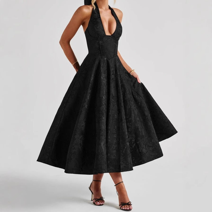 Sling Socialite Style Formal Dress