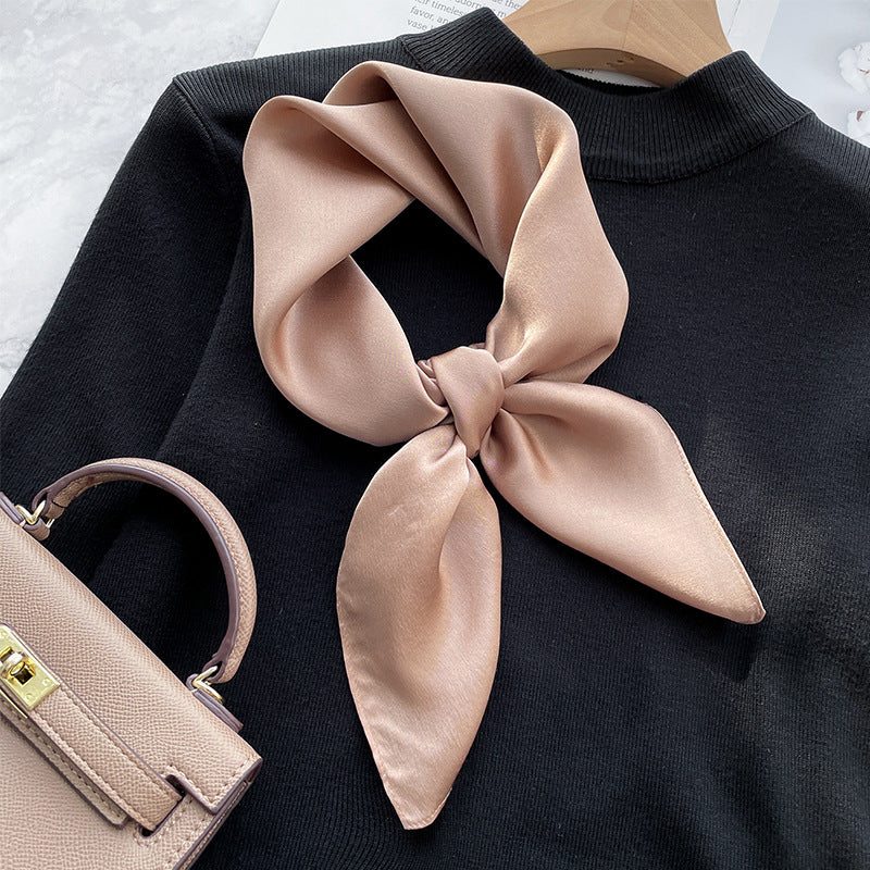 Retro Elegant Silk High-end Scarf