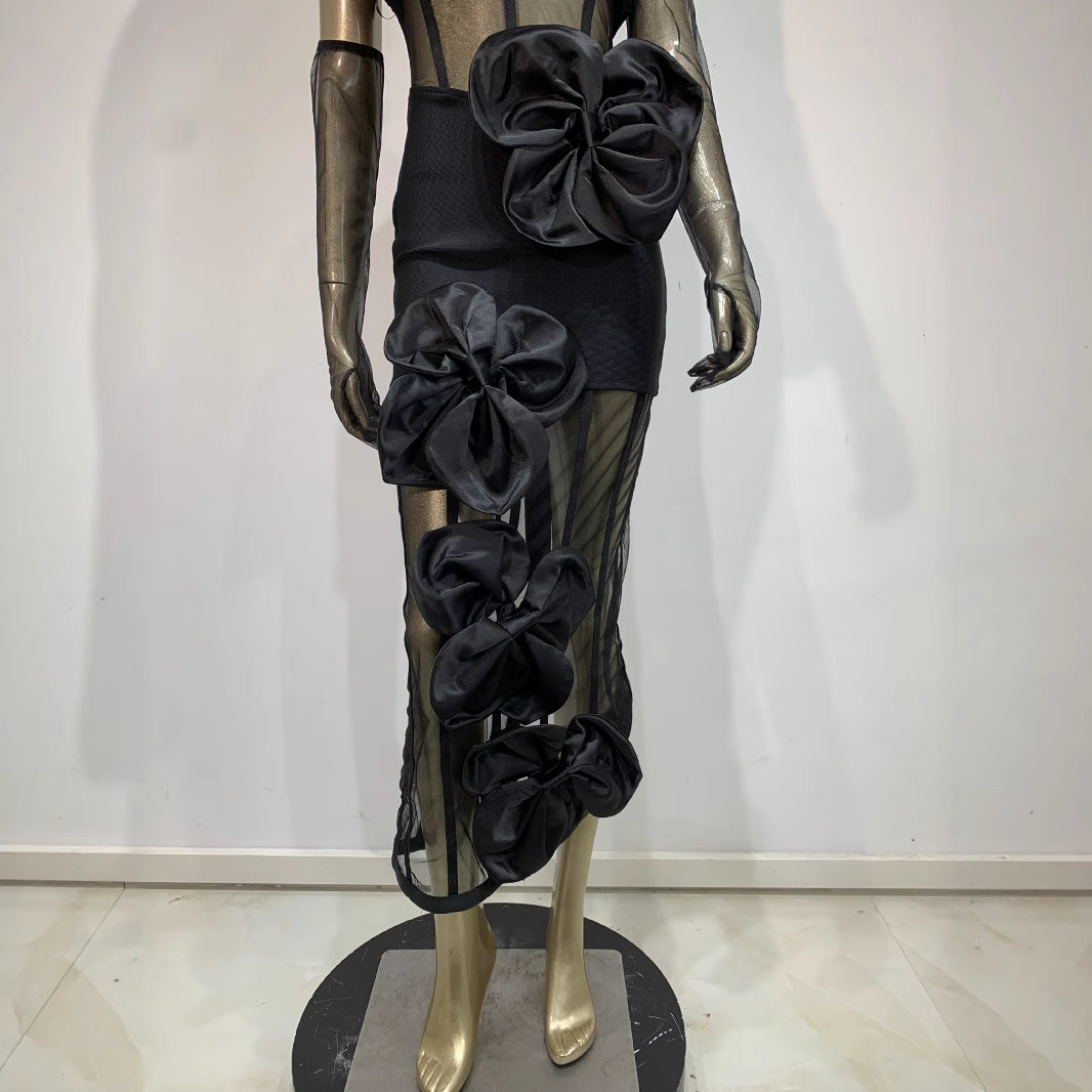 Bandage Black Banquet Formal Dress