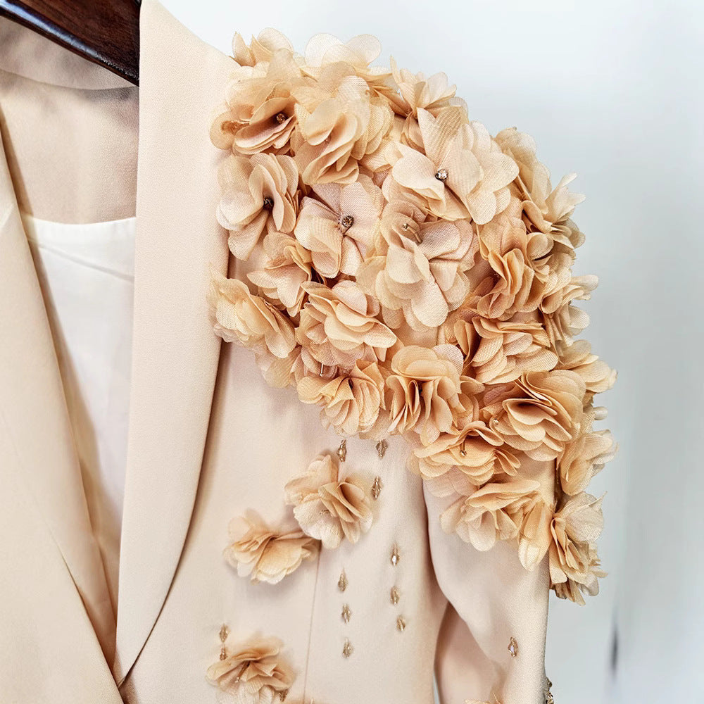 Three-dimensional Flower Dress