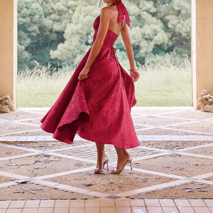Sling Socialite Style Formal Dress