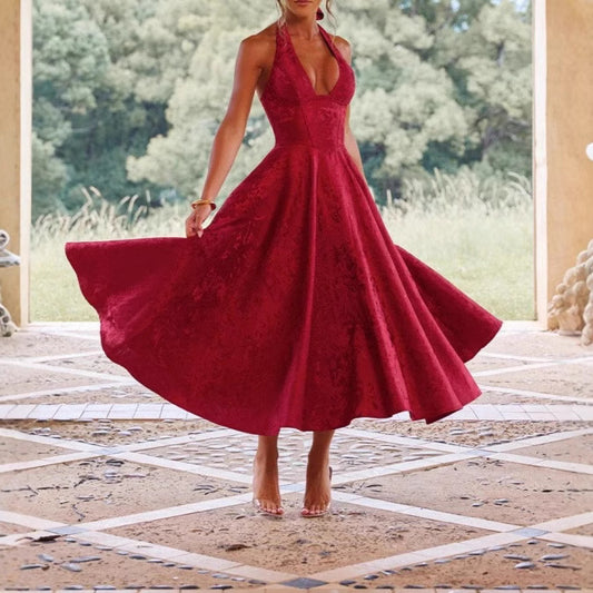 Sling Socialite Style Formal Dress
