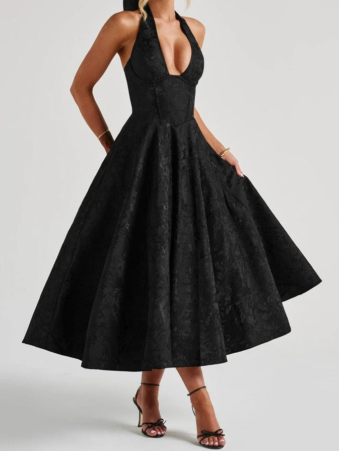 Sling Socialite Style Formal Dress