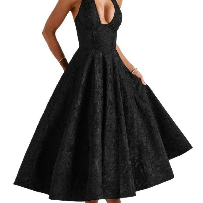 Sling Socialite Style Formal Dress