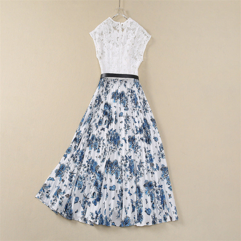 Water Soluble Crocheted Flower Dress