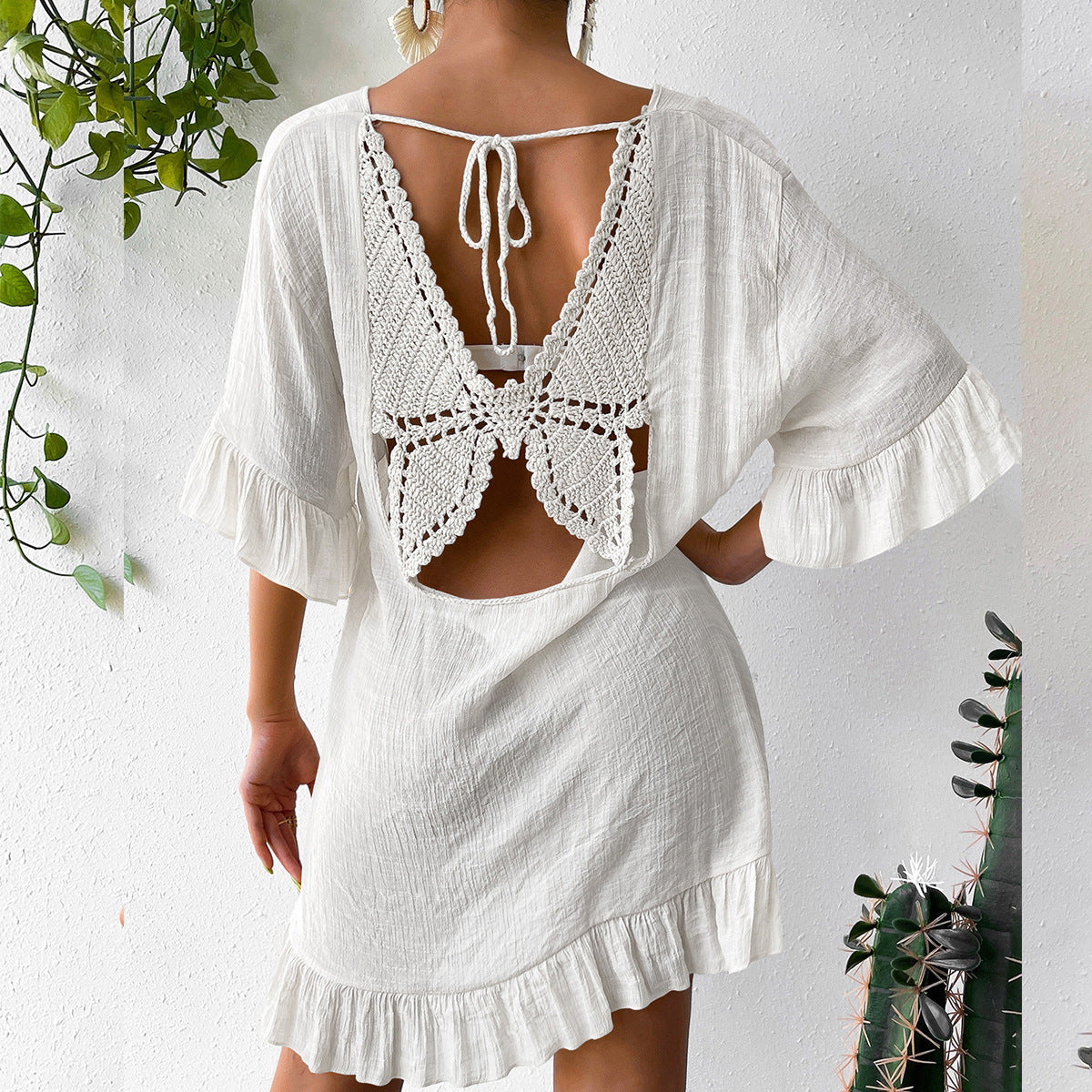 Sun-proof Skirt Back Butterfly