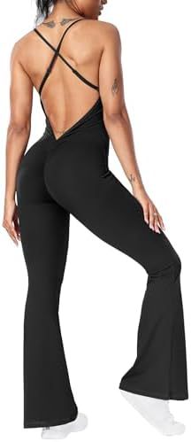 Workout Flare Jumpsuits