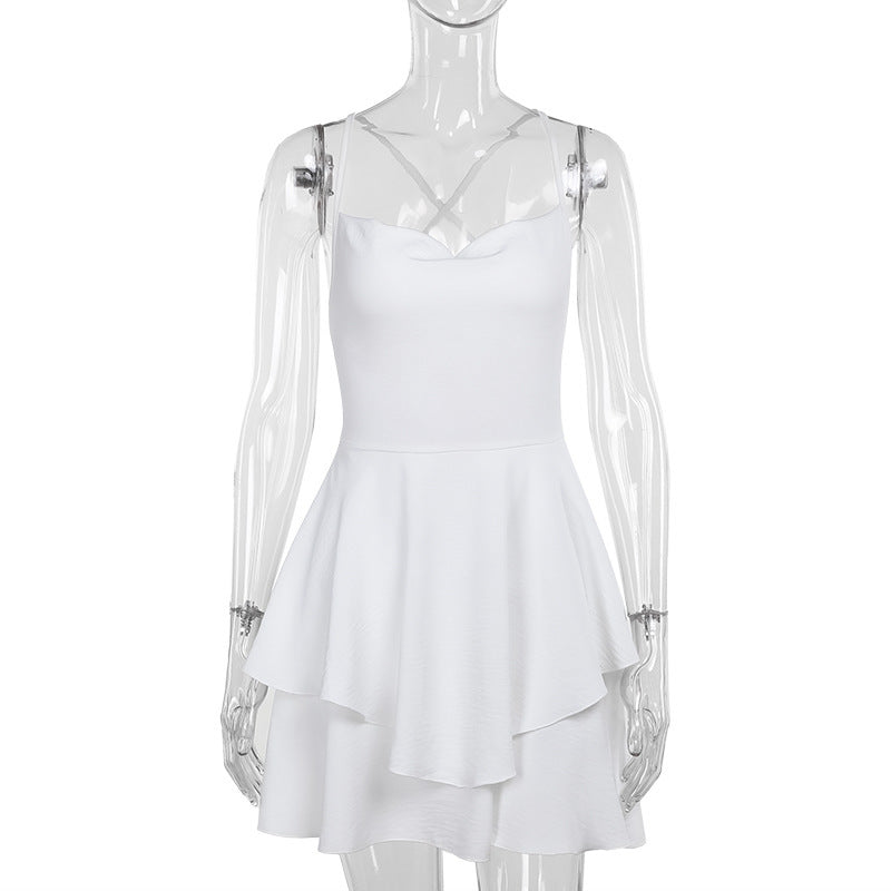Socialite Style Wrinkle Dress
