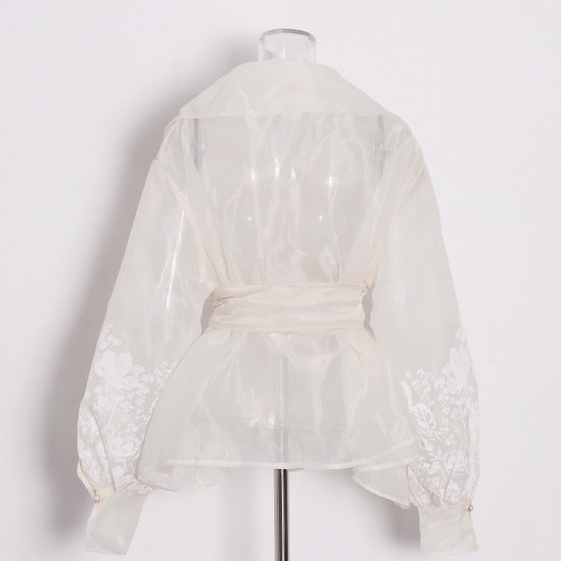 Vintage Court Style Top Shirt