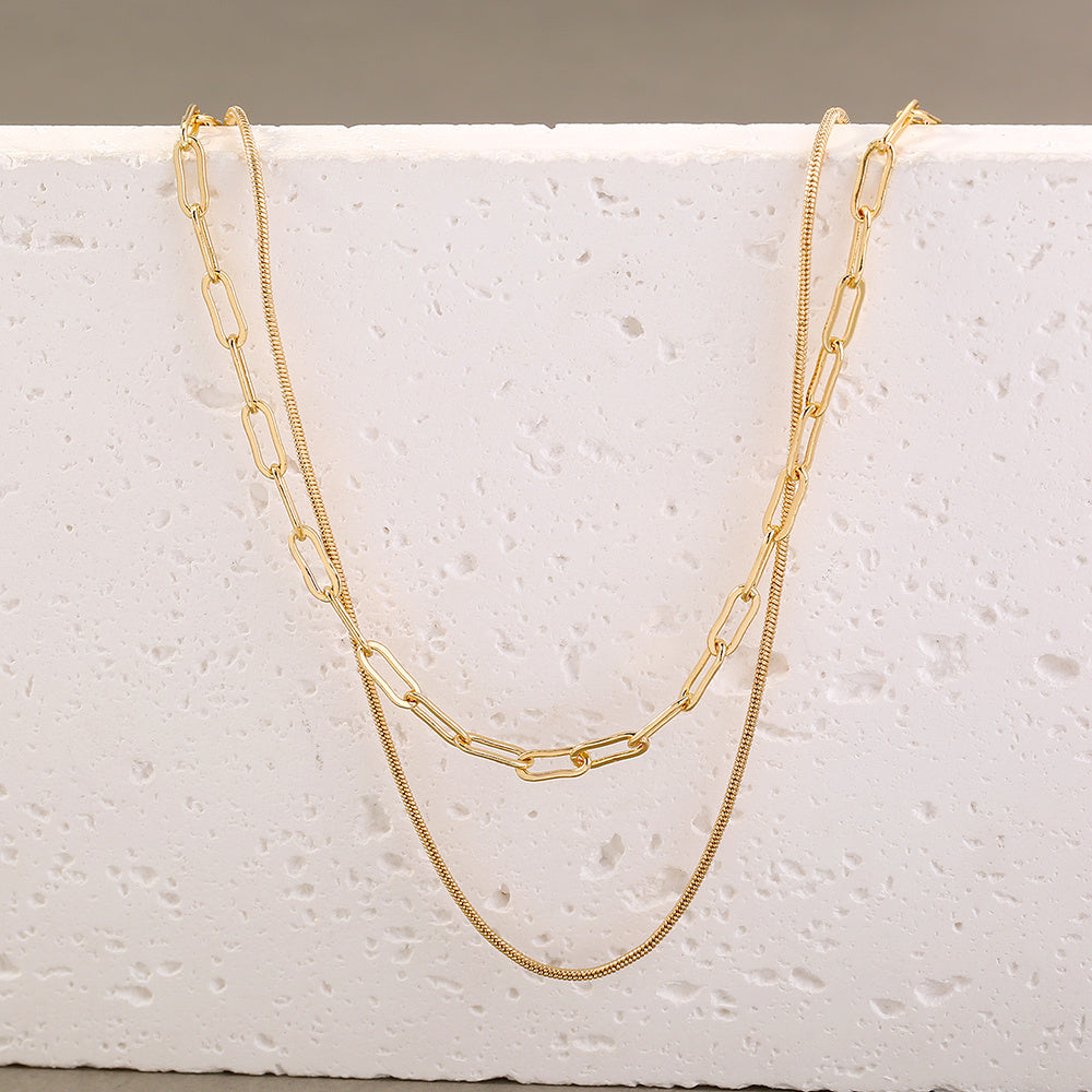 New Copper Collarbone Necklace