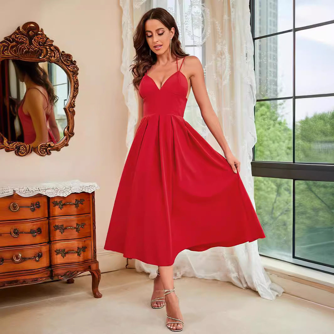 European Sling Swing Dress