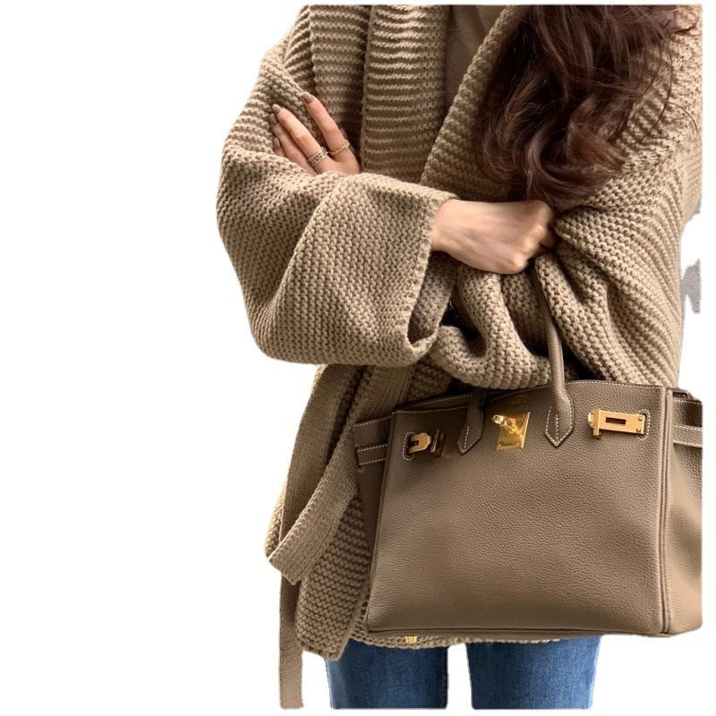 Tied Sweater Coat