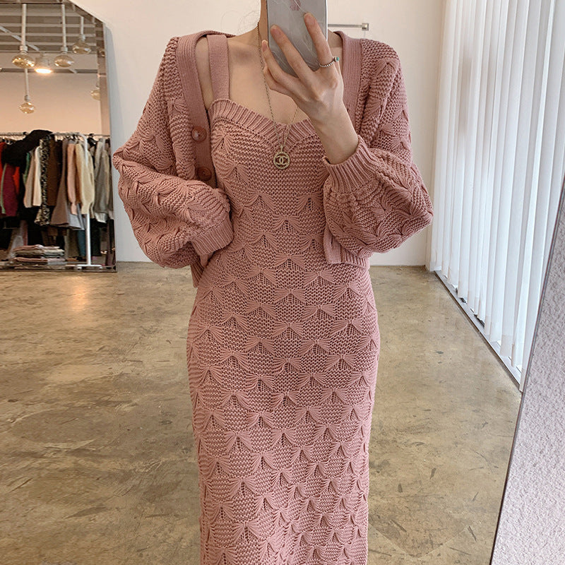 Simple Solid Color Dress