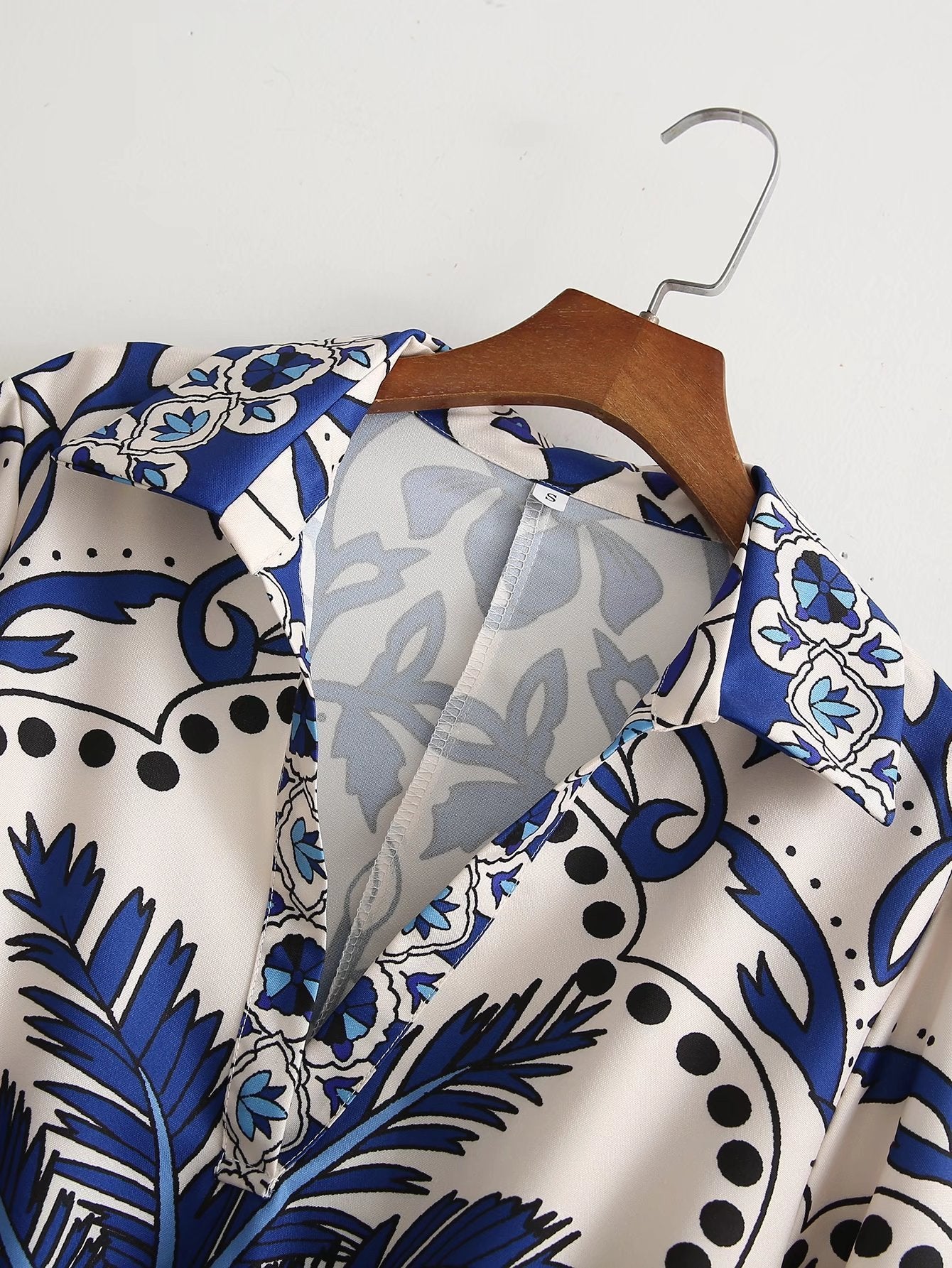 Shirt High Waist Skirt Suit