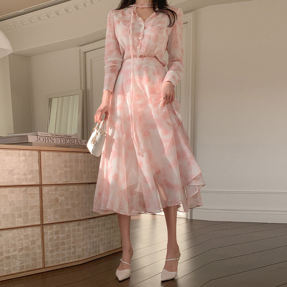 High Waist Dress