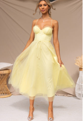 Mesh Evening Dress