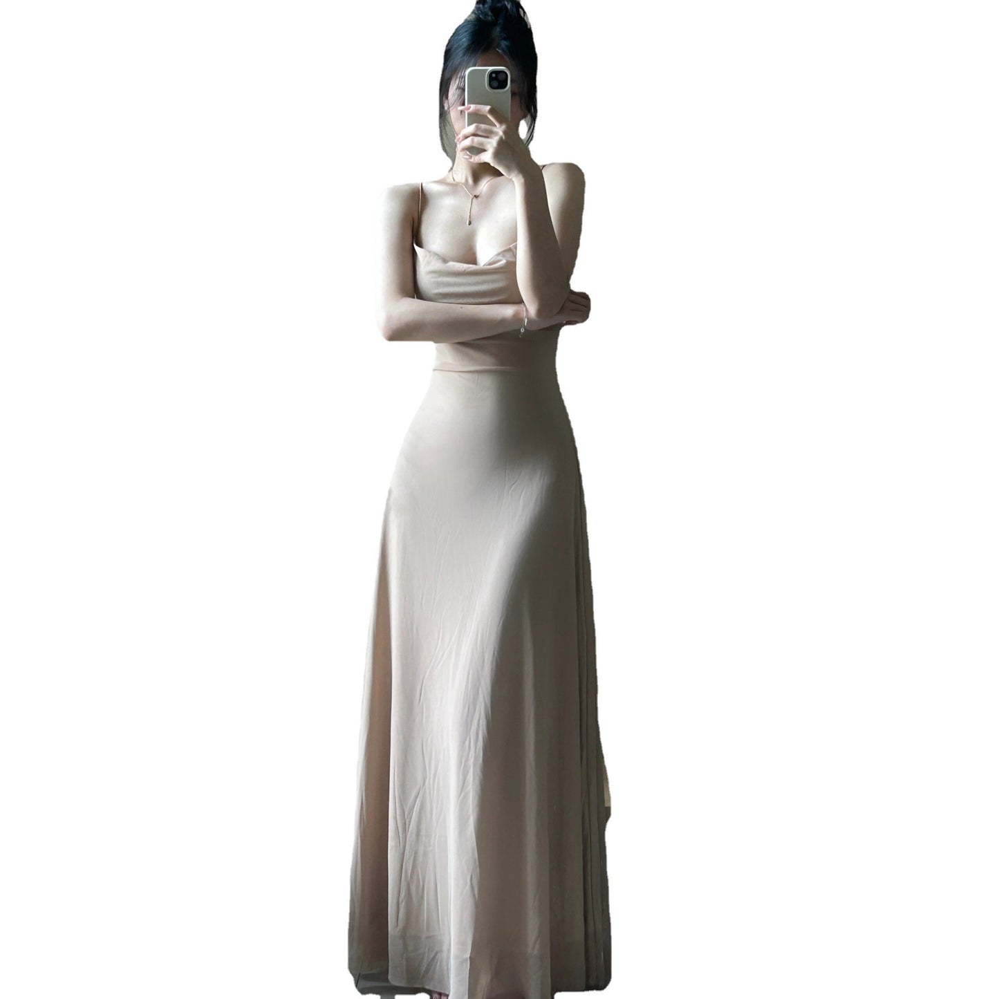 Waist Slimming Elegant French Dress