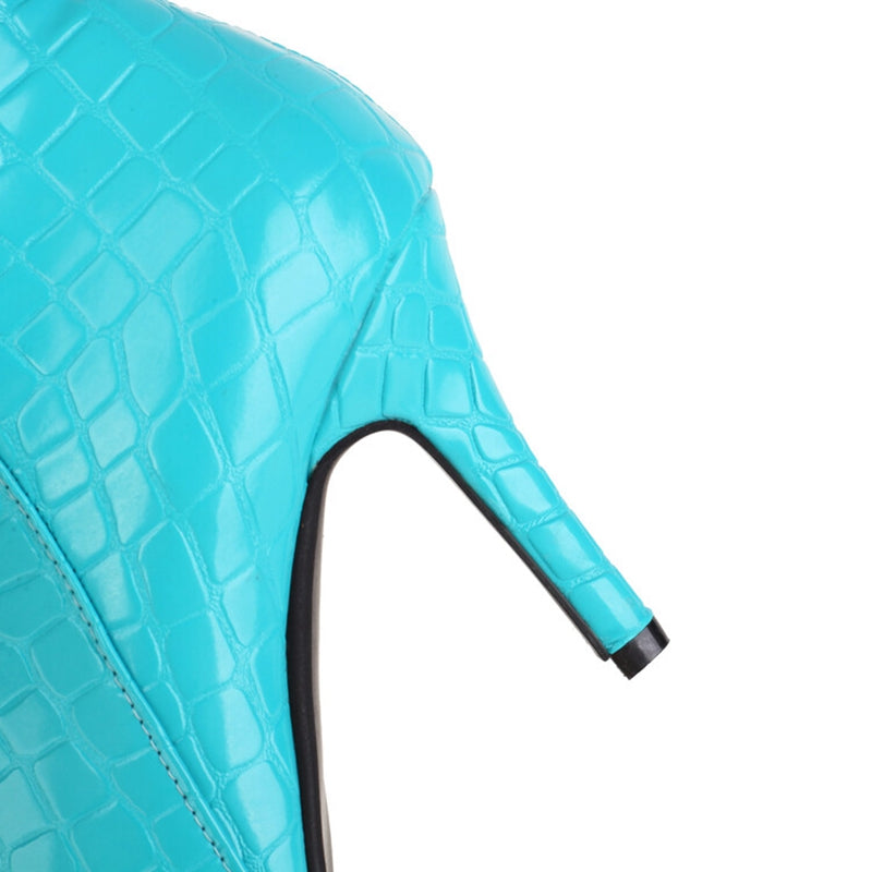 European Pointed High Boots