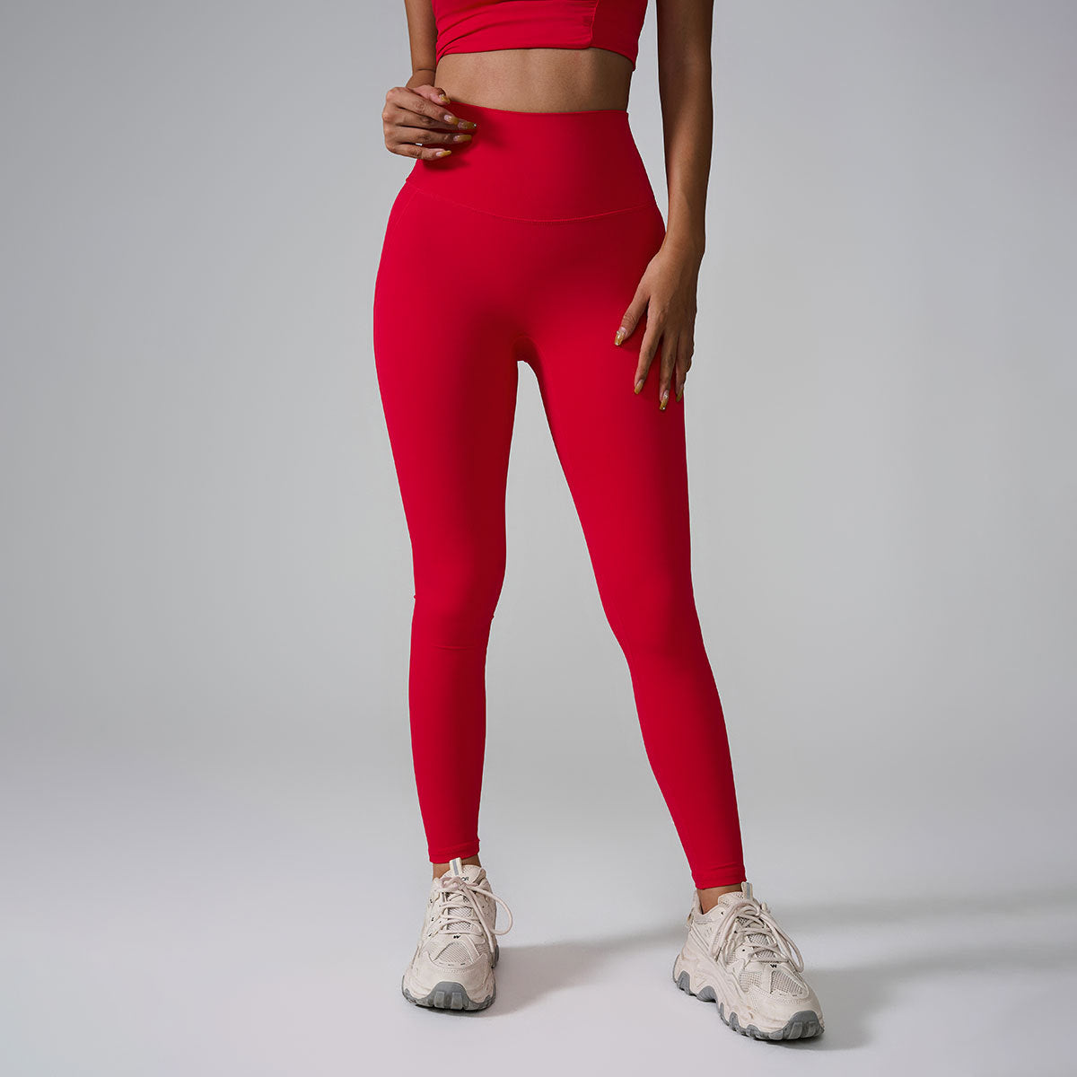 Seamless Nude Feel High Waist Fitness Pants