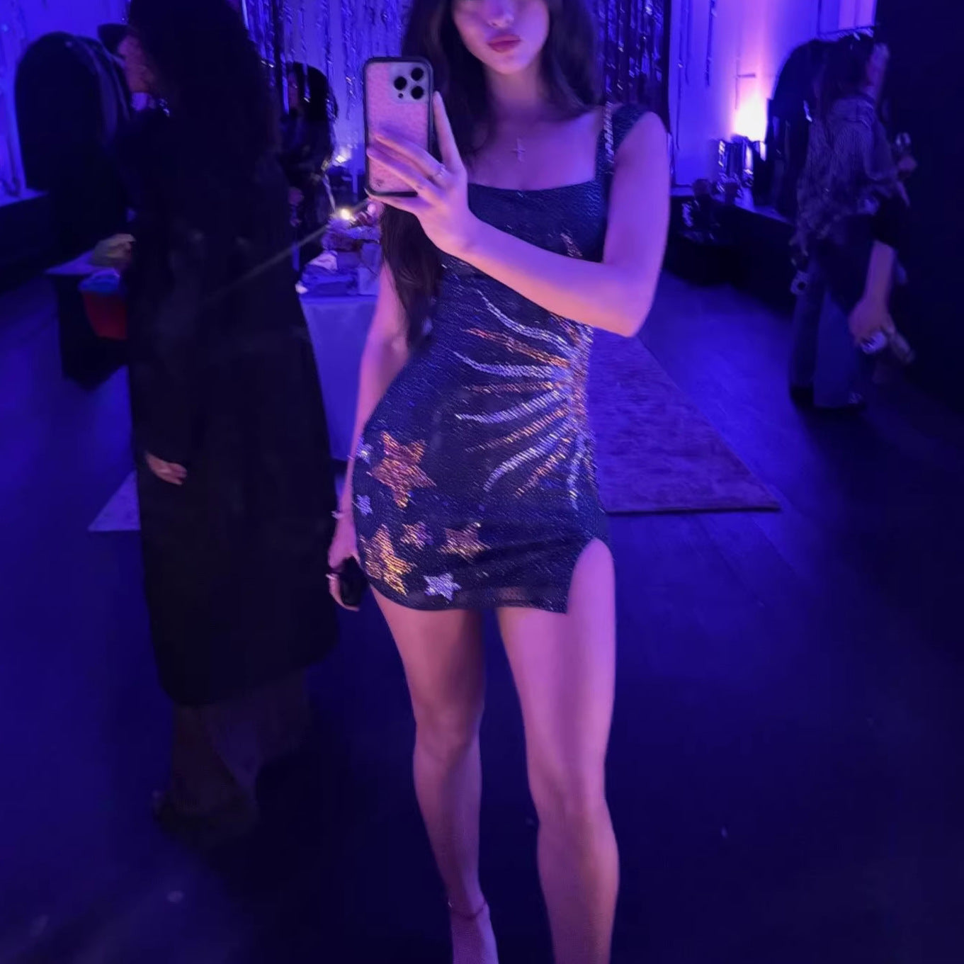 U-Neck Sun-Star Dress