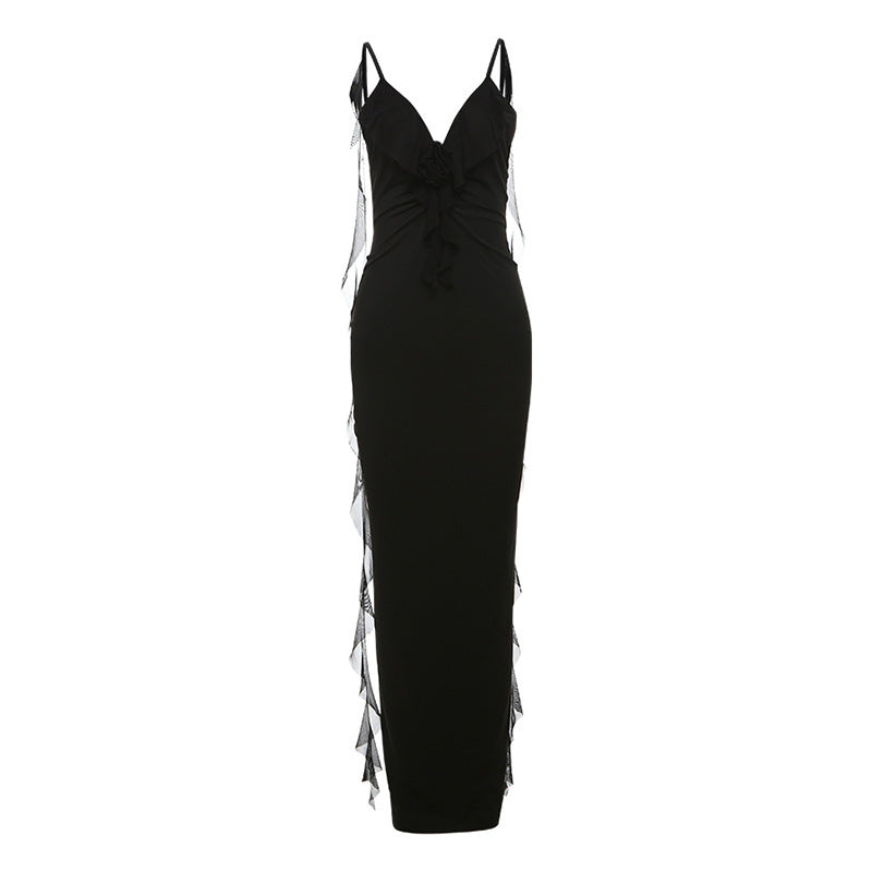 Suspenders Dress Women