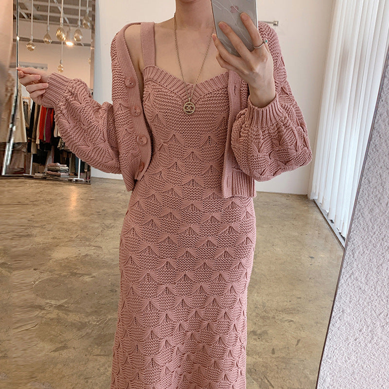 Simple Solid Color Dress