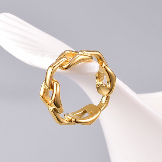 Interlocking Titanium Ring