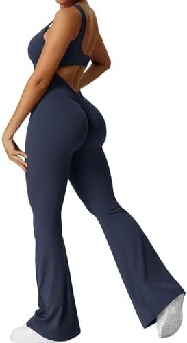 Workout Flare Jumpsuits