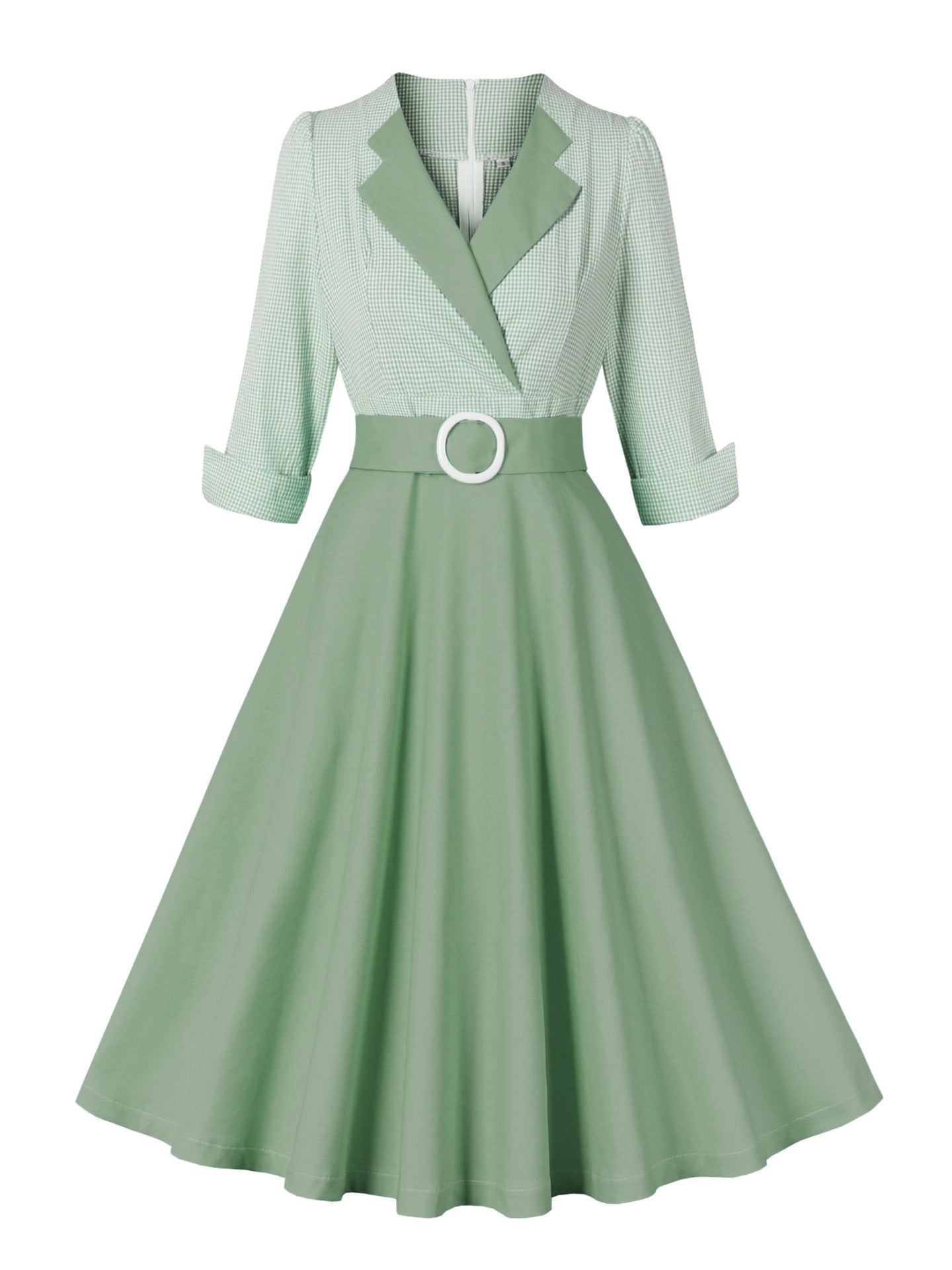 Retro Large Swing Dress