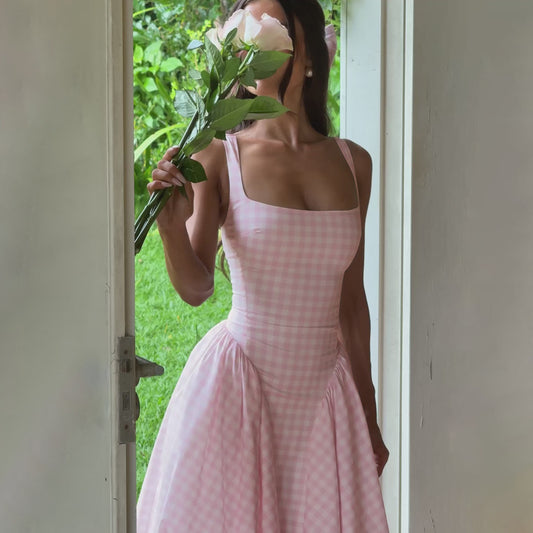 French Style Strap Dress