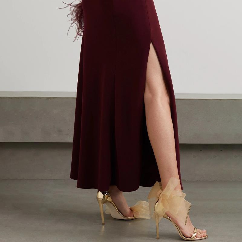 Open-toe Stiletto Heels