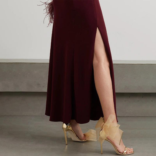 Open-toe Stiletto Heels