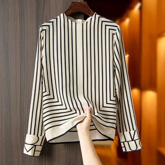 High-end French Silk Shirt