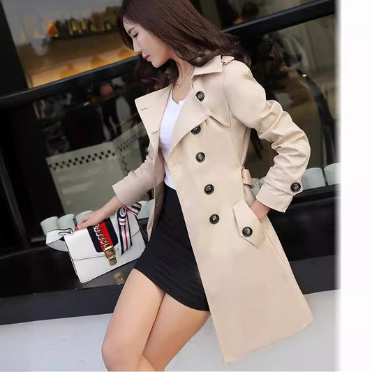 Fashion Mid-length Coat