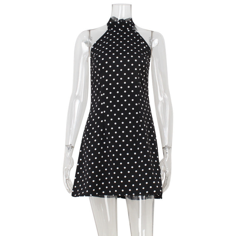 Polka Dot A- Line Dress