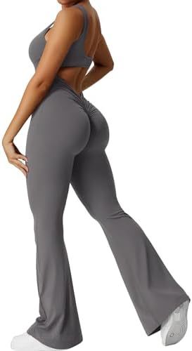 Workout Flare Jumpsuits