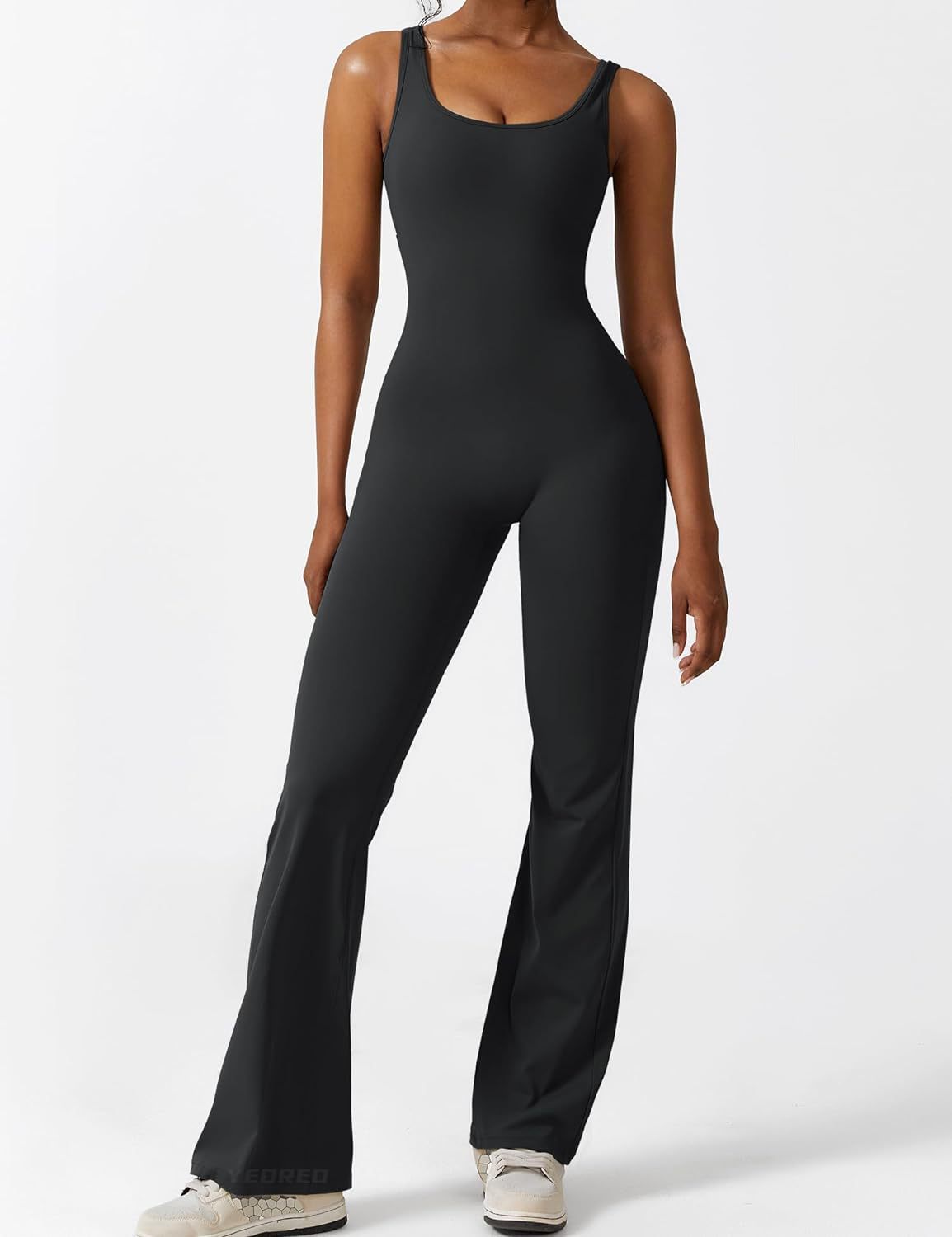 Workout Flare Jumpsuits