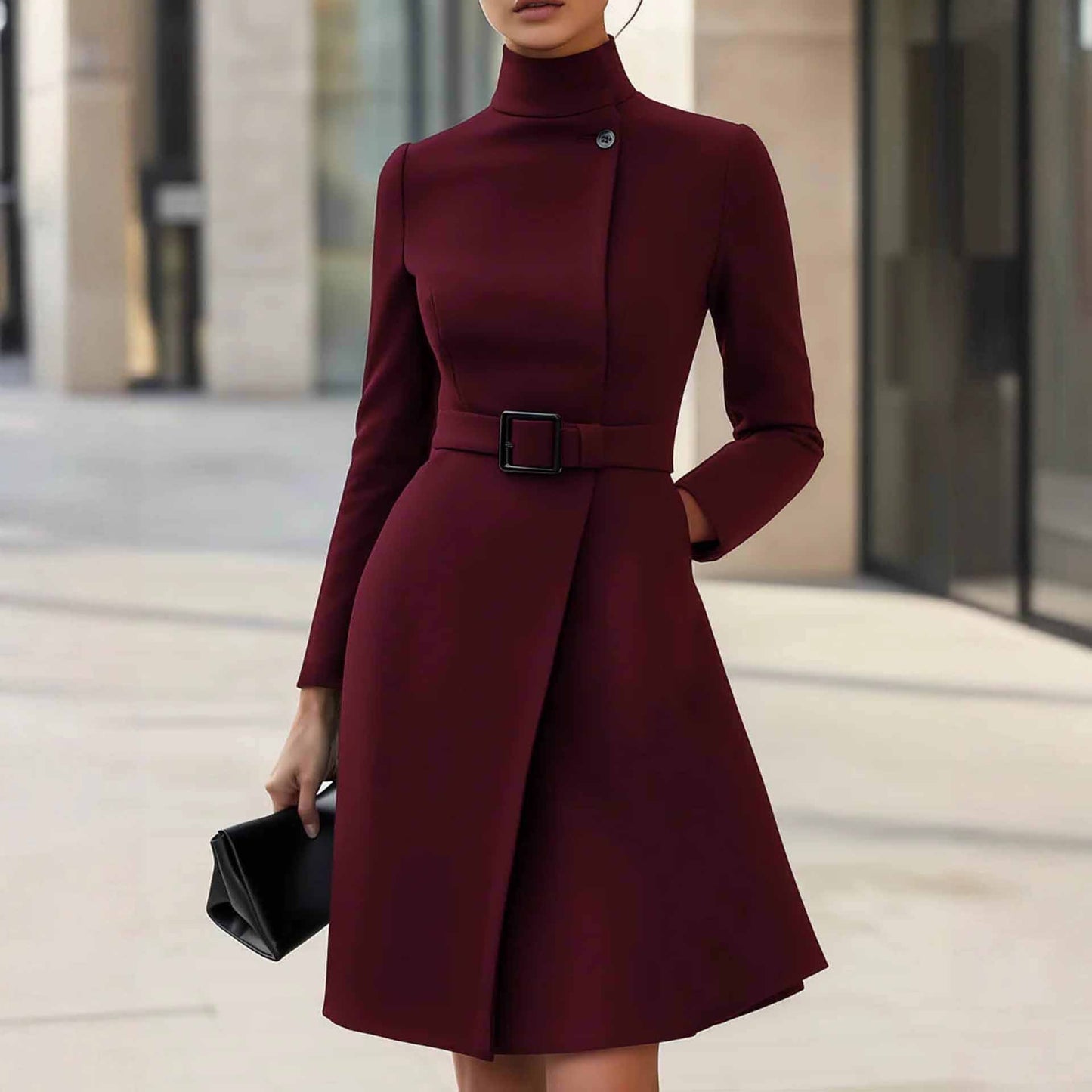 Long Sleeve Casual Dress