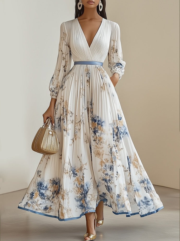 European Holiday Dress by M Chic Boutique, stylish dress with festive patterns and elegant design for special occasions.