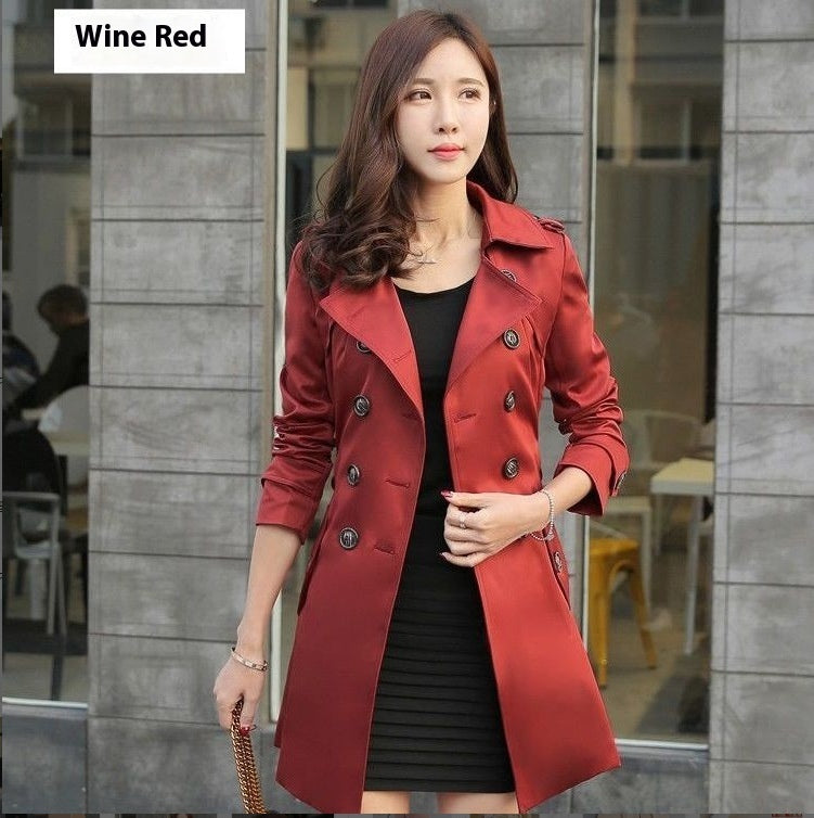 Fashion Mid-length Coat